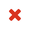 Cross icon